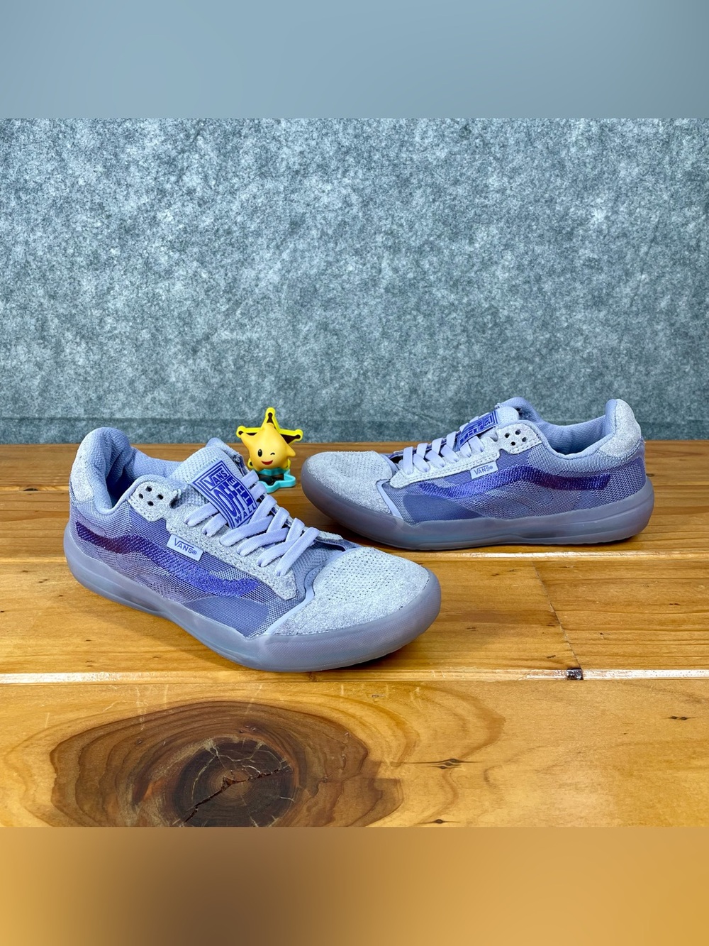 Vans EVDNT UltimateWaffle Mens 7 Womens 8.5 Lavender Purple Skate Shoes Sneakers